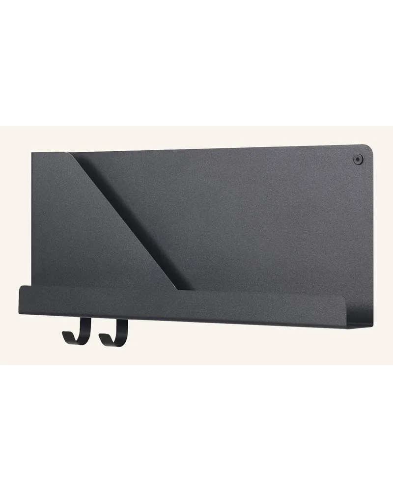 Muuto Wandregal FOLDED Schwarz