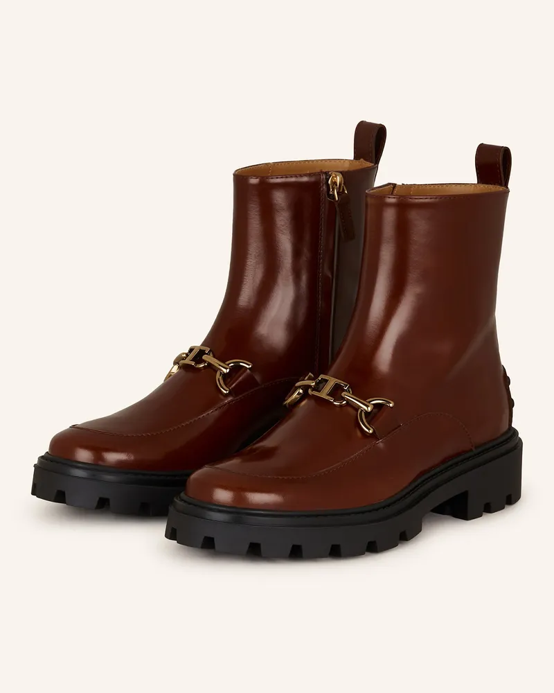 TOD'S Boots Cognac