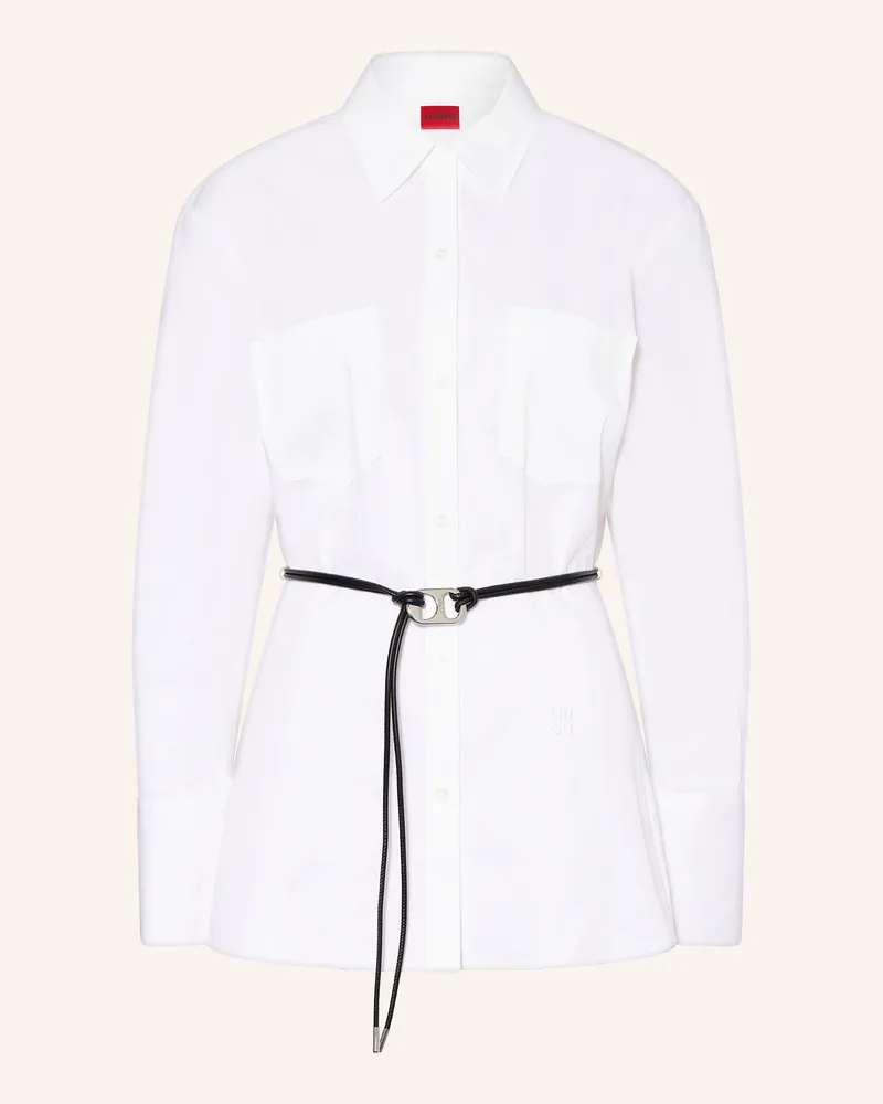 HUGO BOSS Hemdbluse EVERLEE Weiss