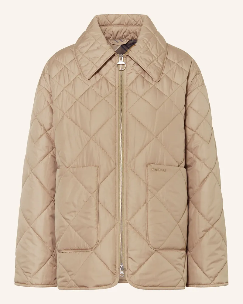 Barbour Steppjacke TESSA Hellbraun