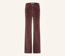 Cordhose Malibu lila