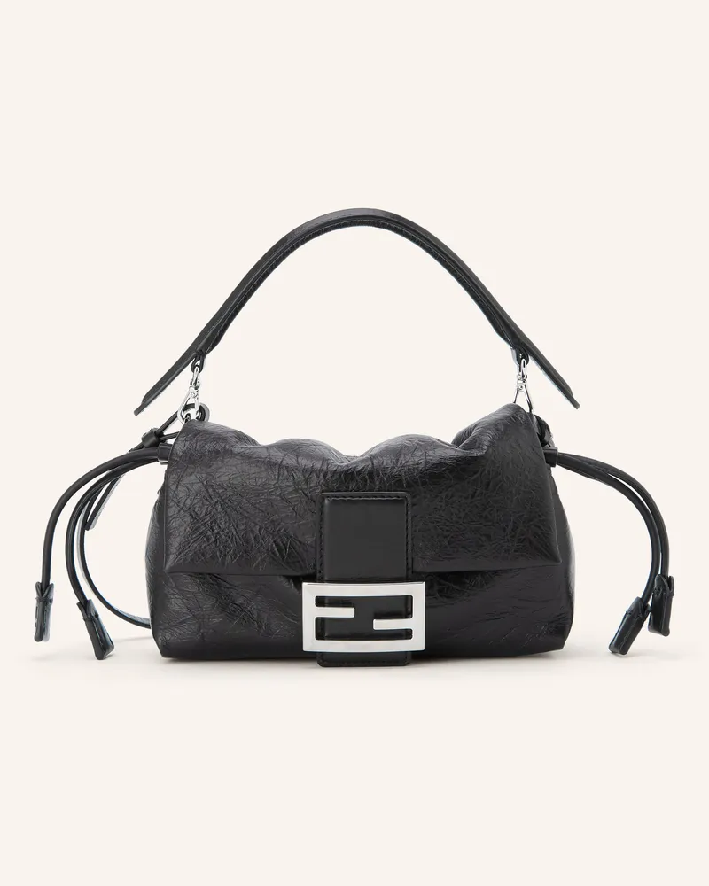 Fendi Handtasche Baguette Soft Small schwarz Schwarz