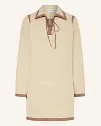 Claudie Pierlot Kleid Beige