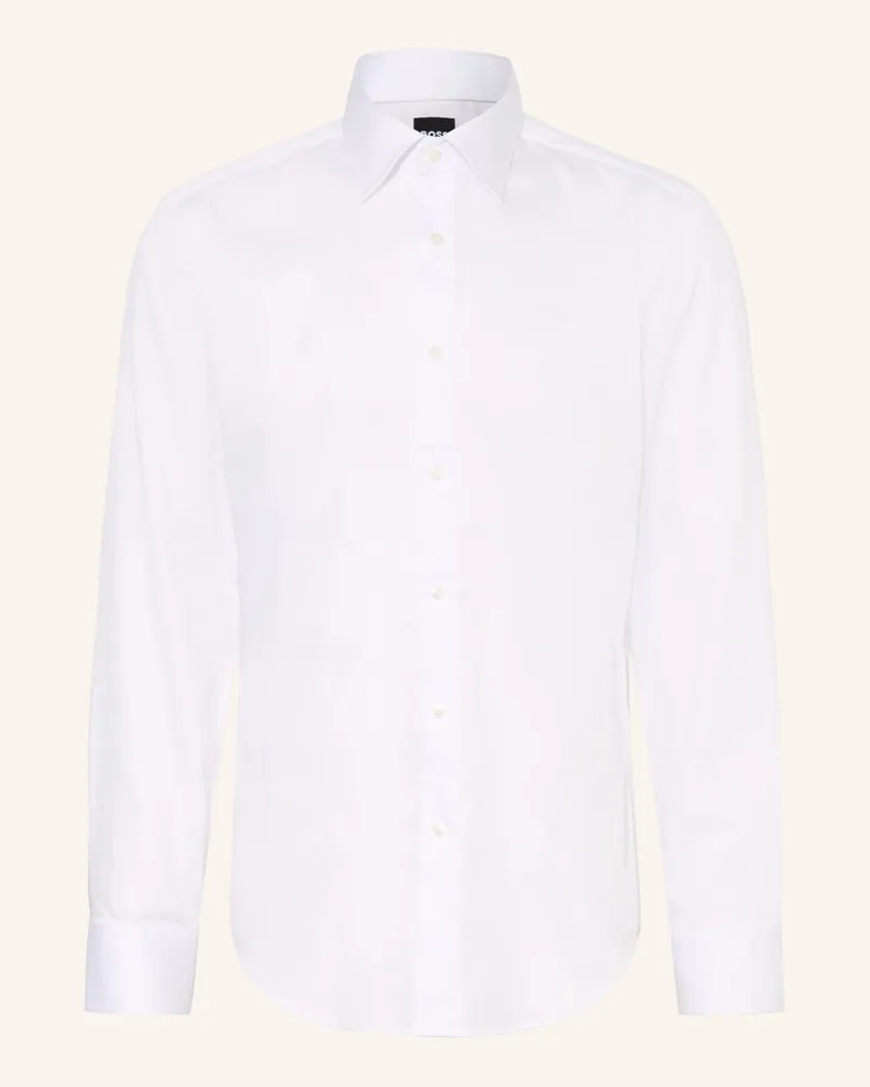 HUGO BOSS Hemd JOE Regular Fit Weiss
