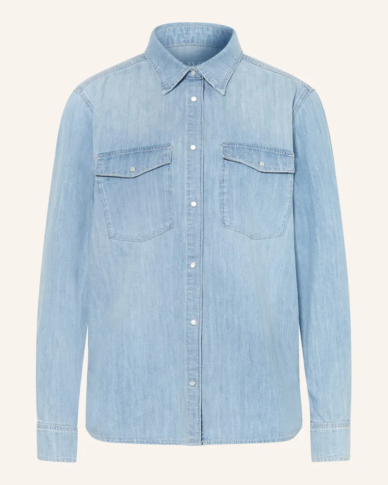 Juvia Jeansbluse Madlin blau Blau