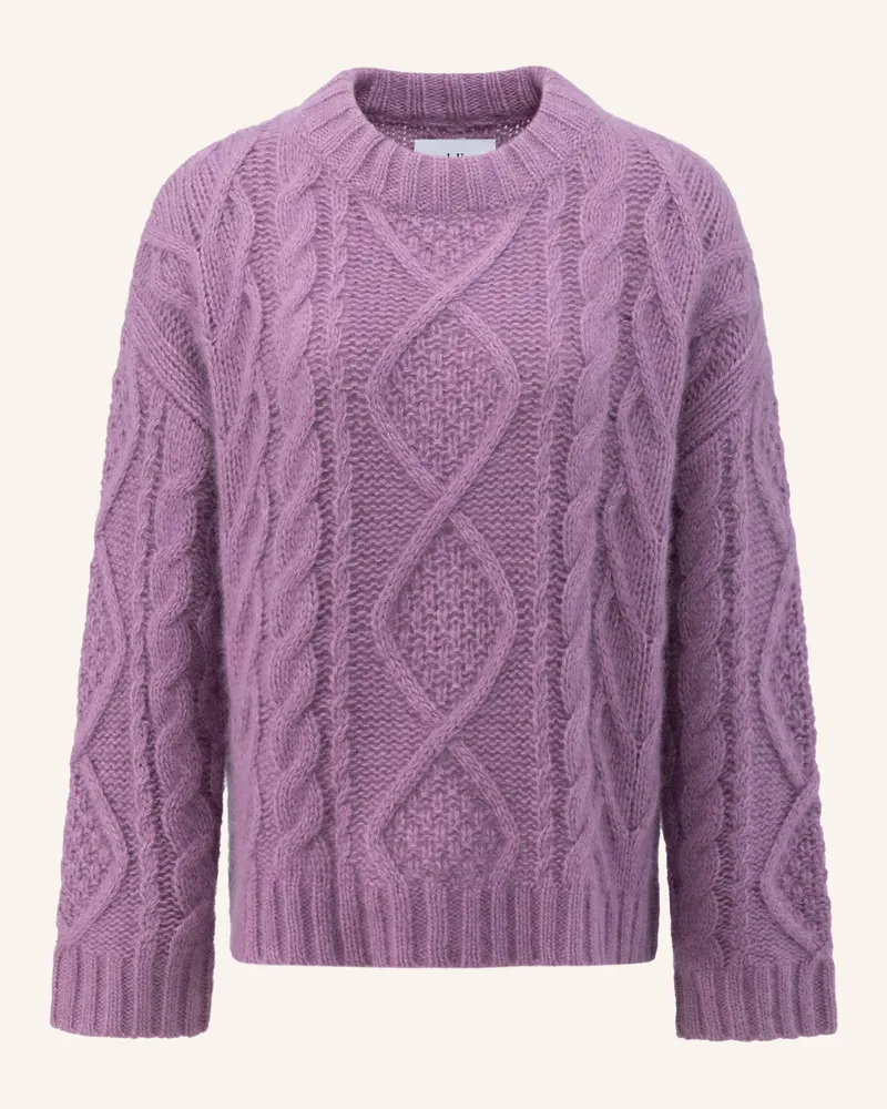 LU REN Pullover Aus Kaschmir Und Seide Coralie lila Helllila