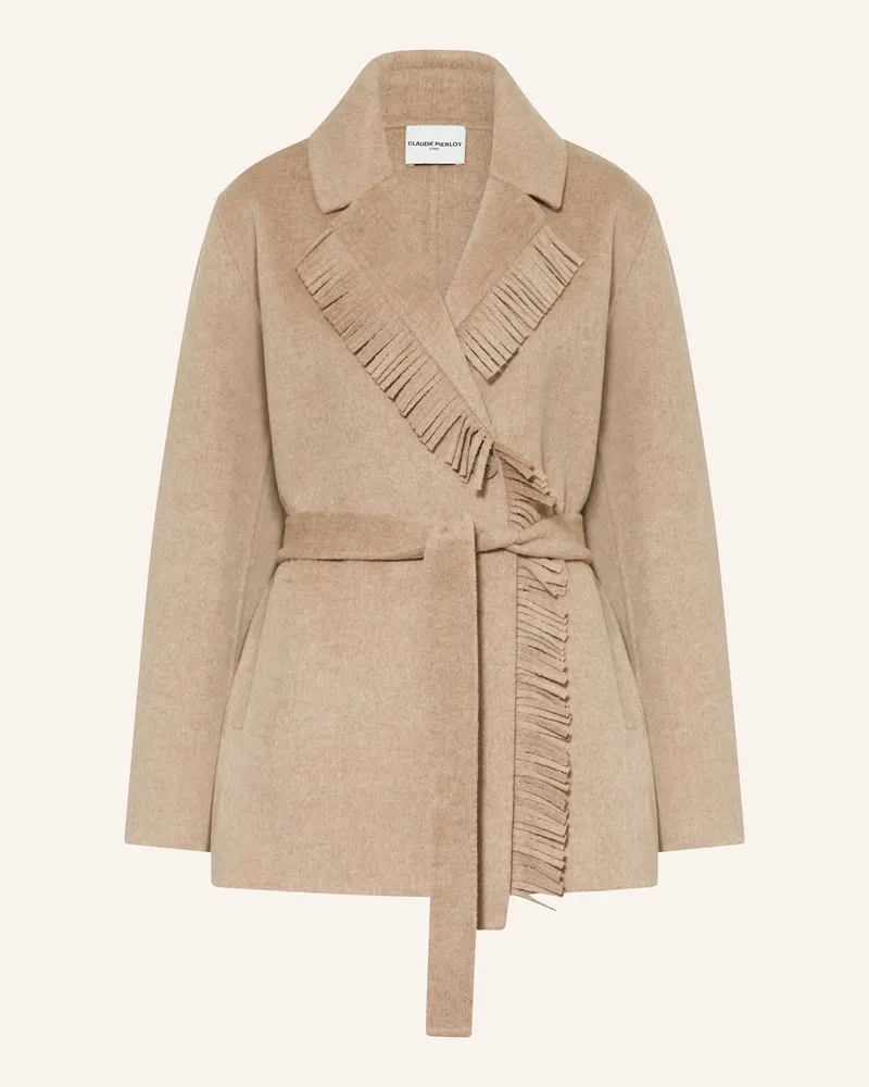Claudie Pierlot Jacke Beige