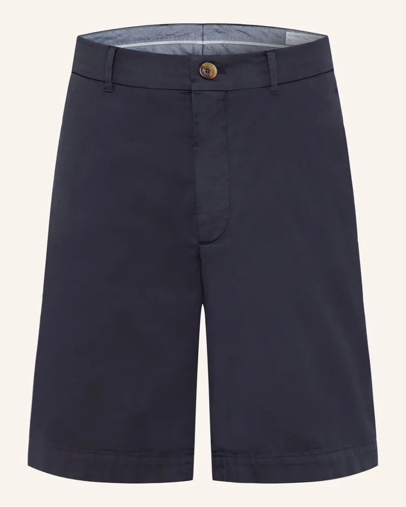 Brunello Cucinelli Chinoshorts Dunkelblau