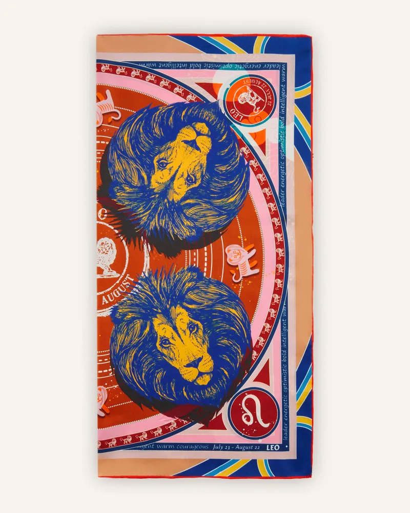 Codello Tuch Sternzeichen Löwe braun Braun