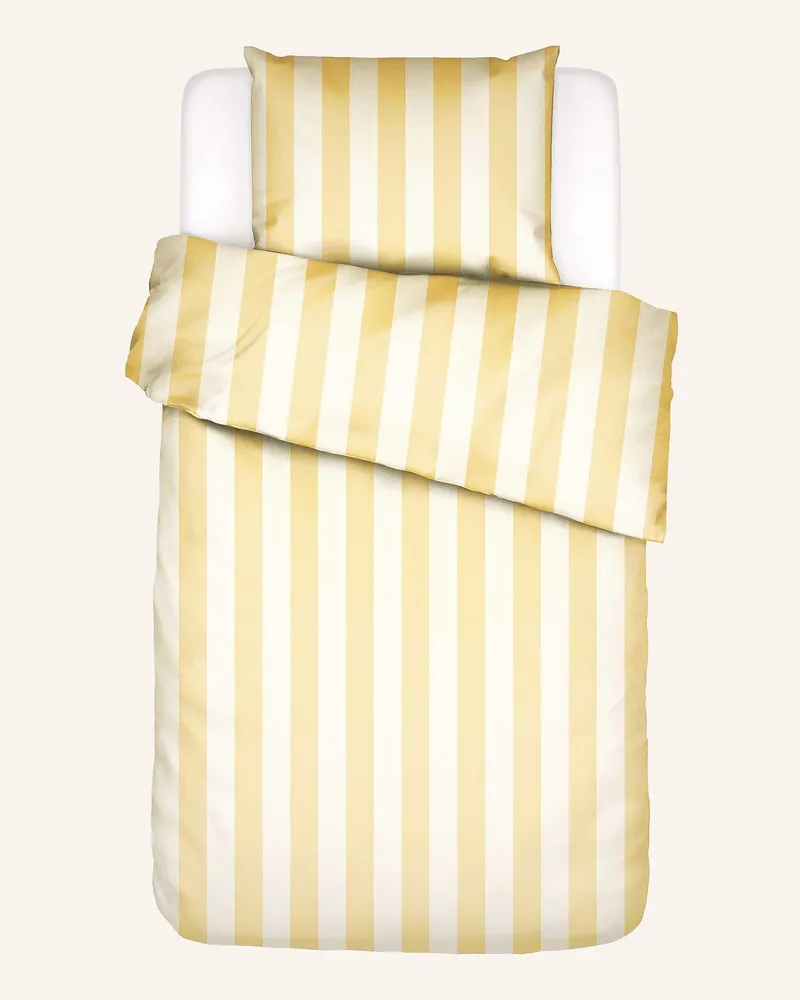 Essenza Bettwäsche Minte gelb Hellgelb