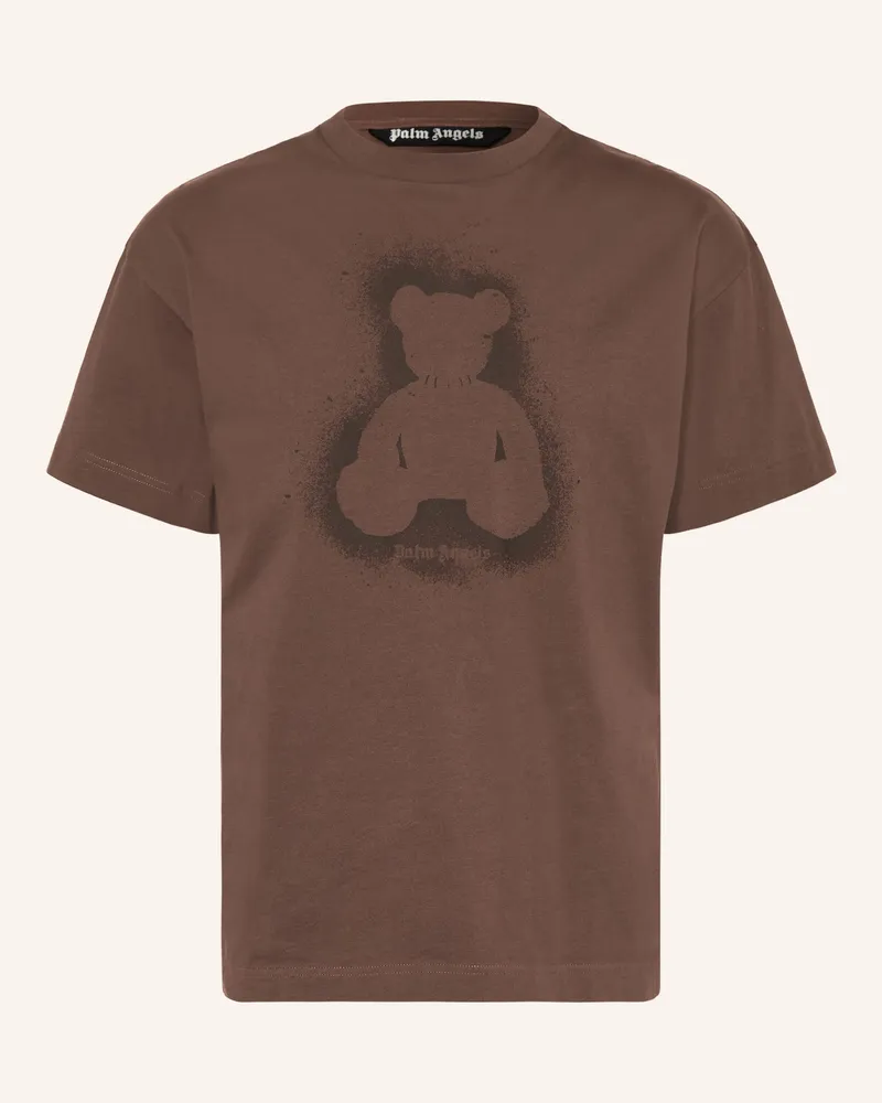Palm Angels T-Shirt braun Braun