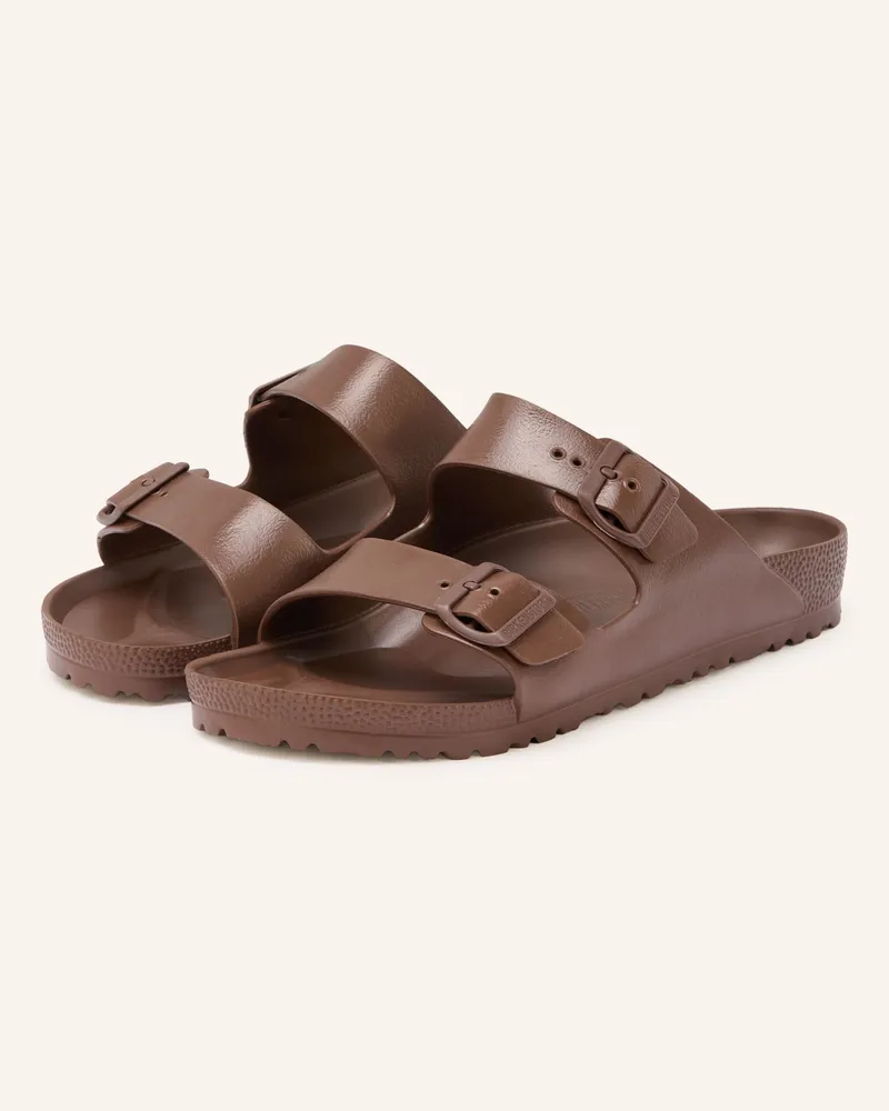 Birkenstock Pantoletten Arizona Eva braun Dunkelbraun