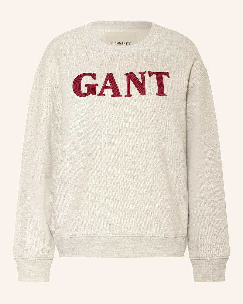 Gant Sweatshirt Hellgrau