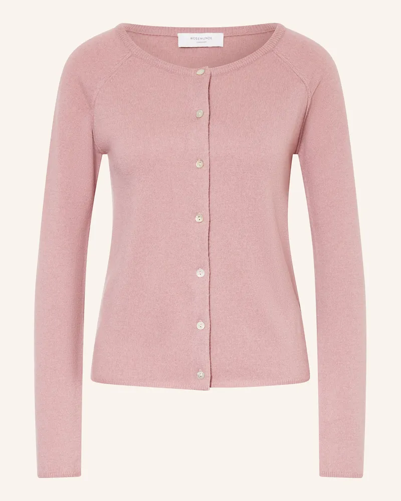 Rosemunde Strickjacke Laica Mit Cashmere rosa Rosé