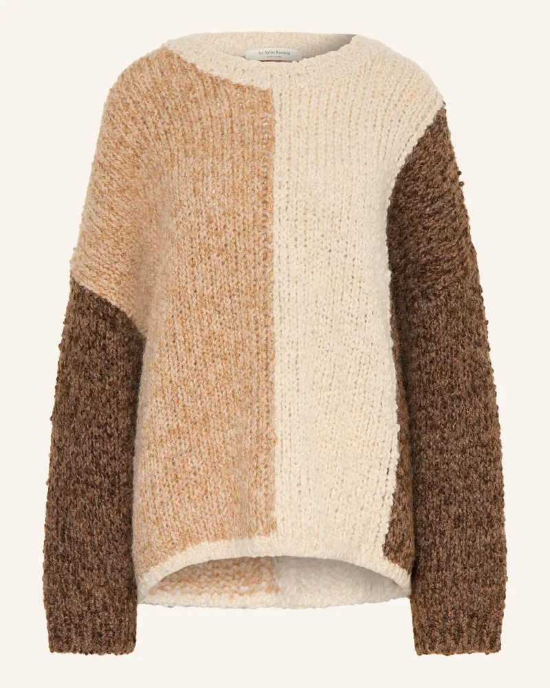 by Aylin Koenig Oversized-Pullover Berthold Mit Alpaka beige Ecru