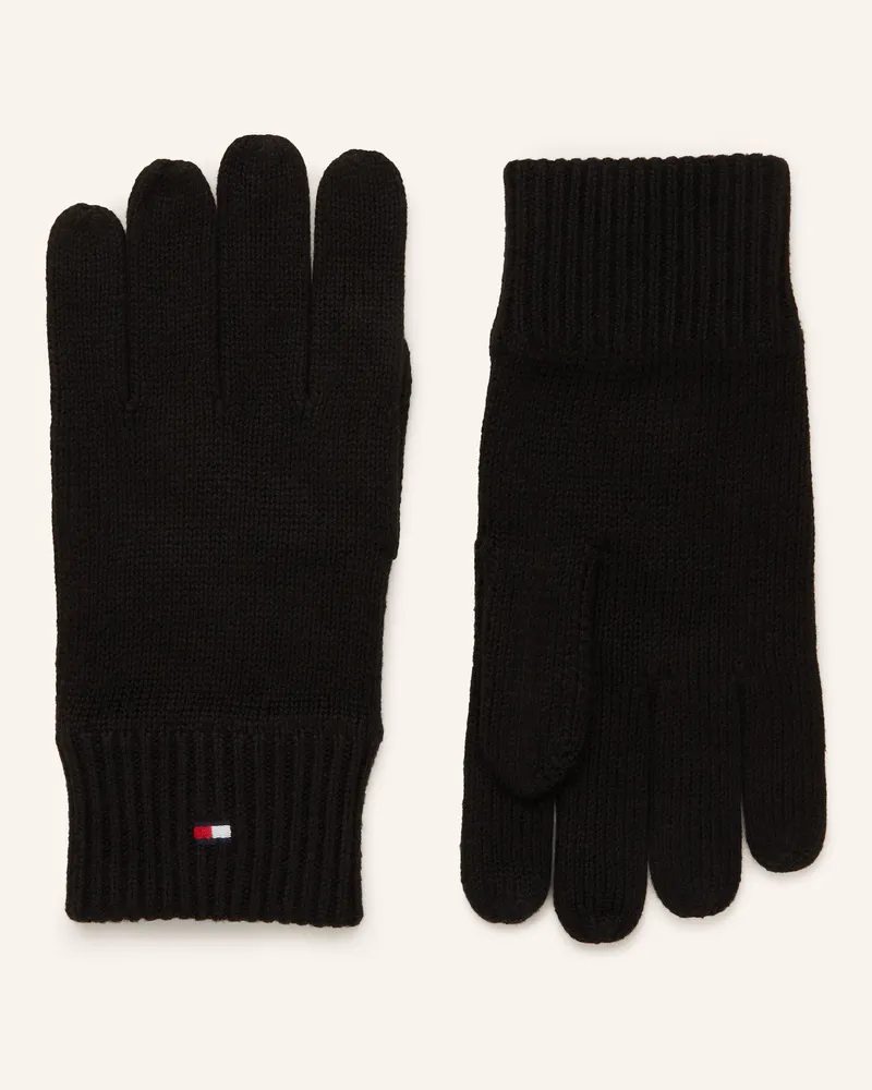 Tommy Hilfiger Handschuhe schwarz Schwarz