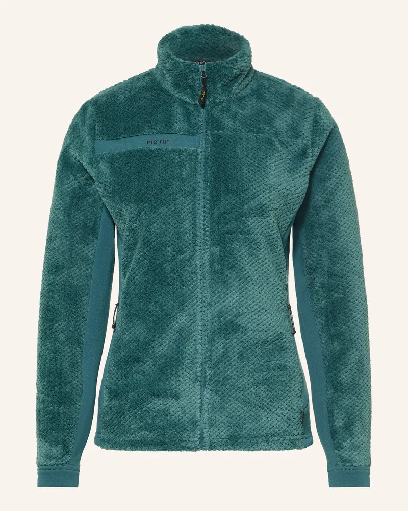 me°ru' Fleecejacke Oneroa gruen Grün