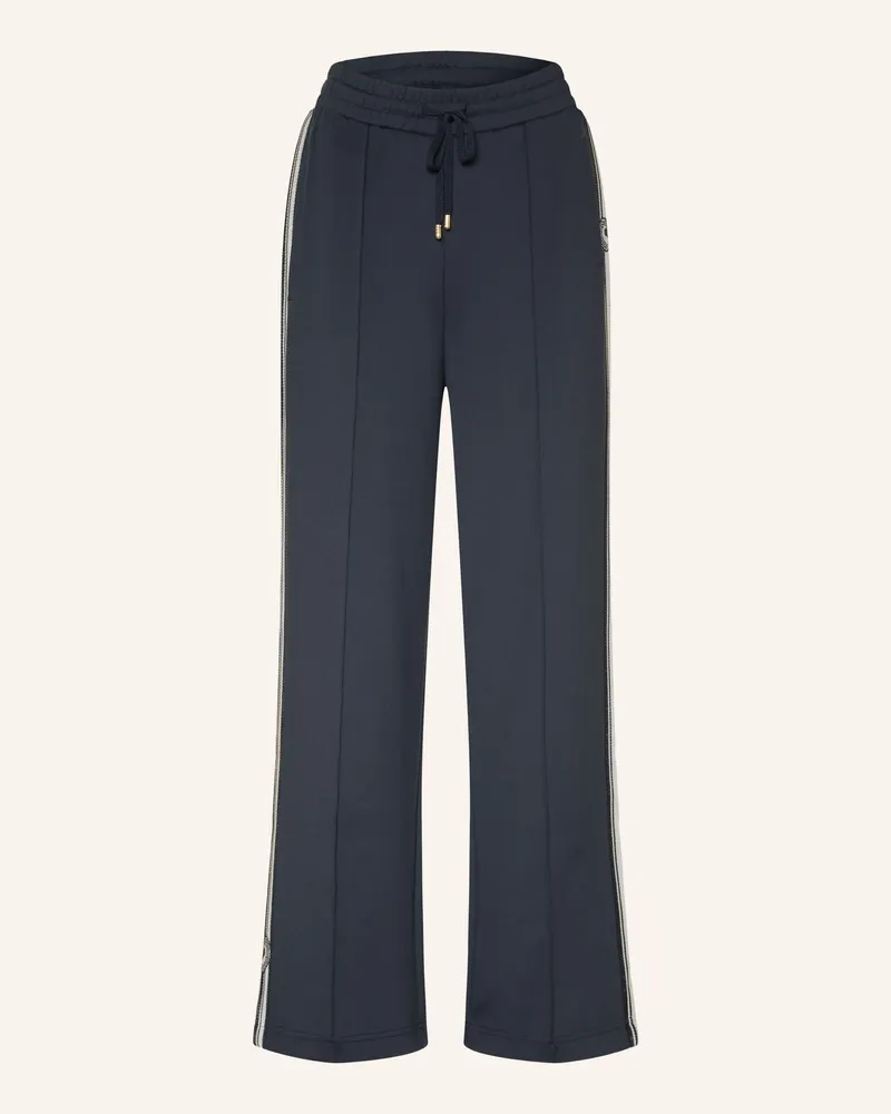 Maje Track Pants Mit Galonstreifen blau Dunkelblau