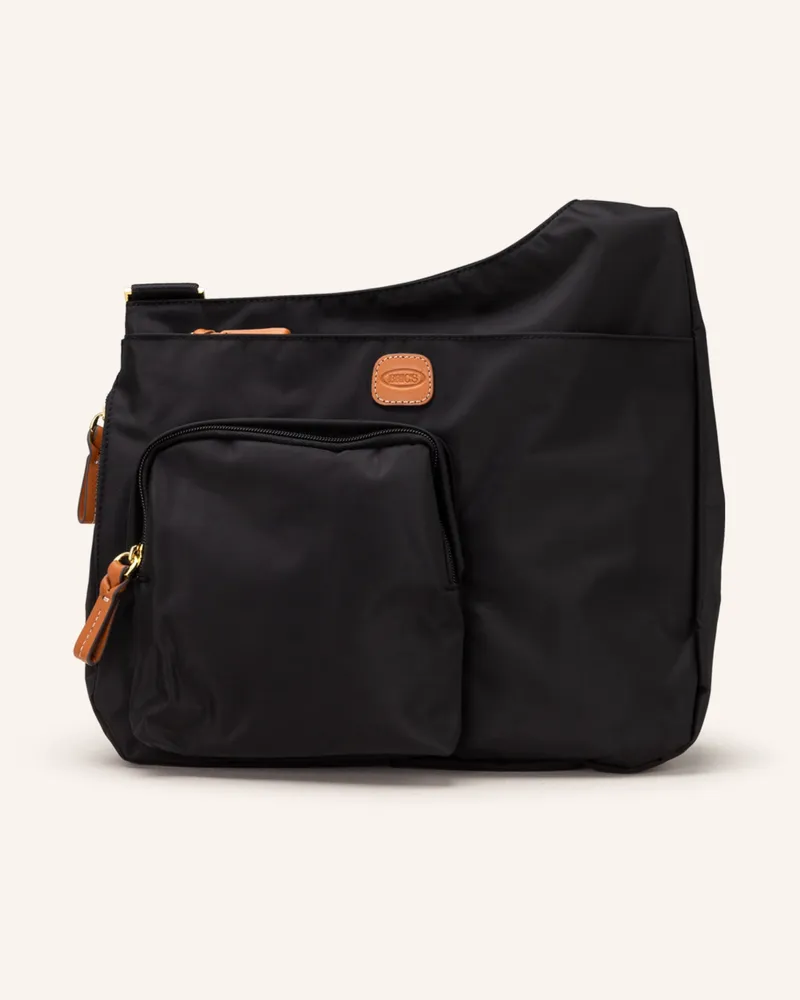 Bric's Umhängetasche X-Bag schwarz Schwarz