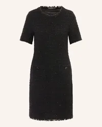 Marc Cain Strickkleid mit Pailletten Schwarz