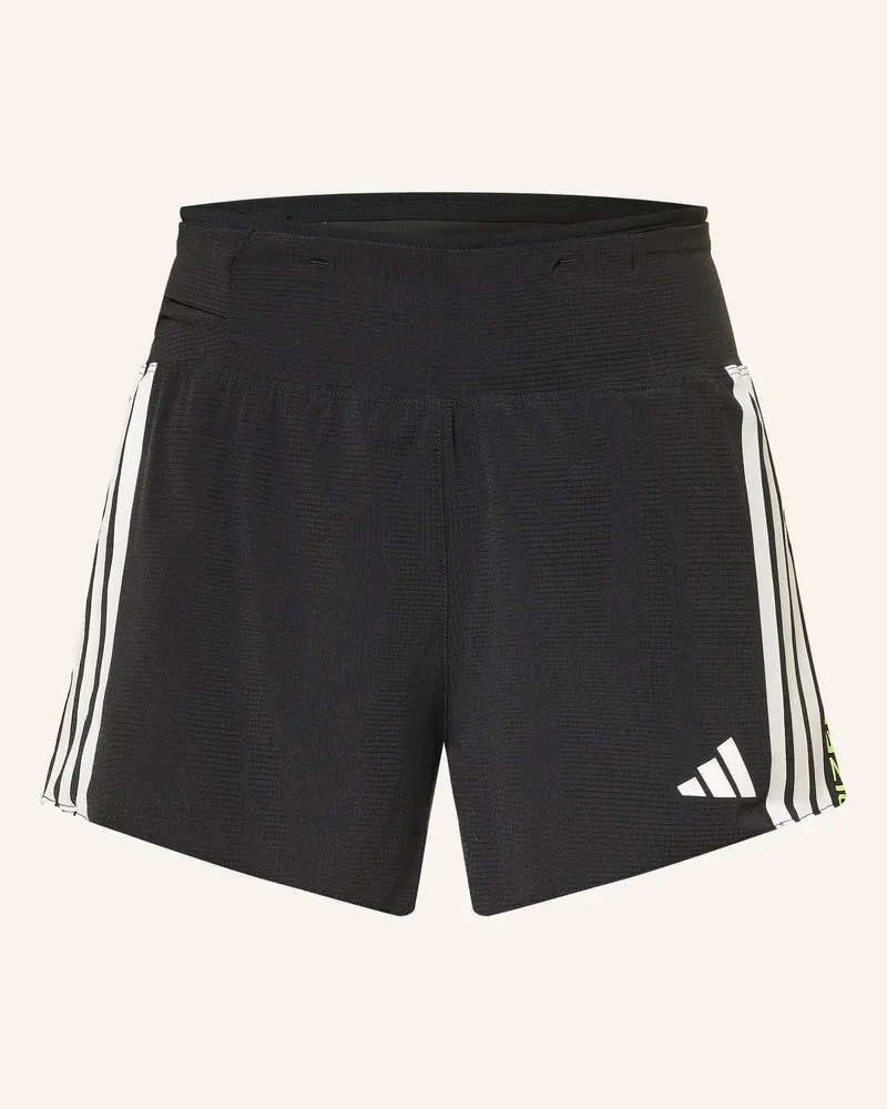 adidas 2-In-1-Laufshorts Adizero Gel schwarz Schwarz