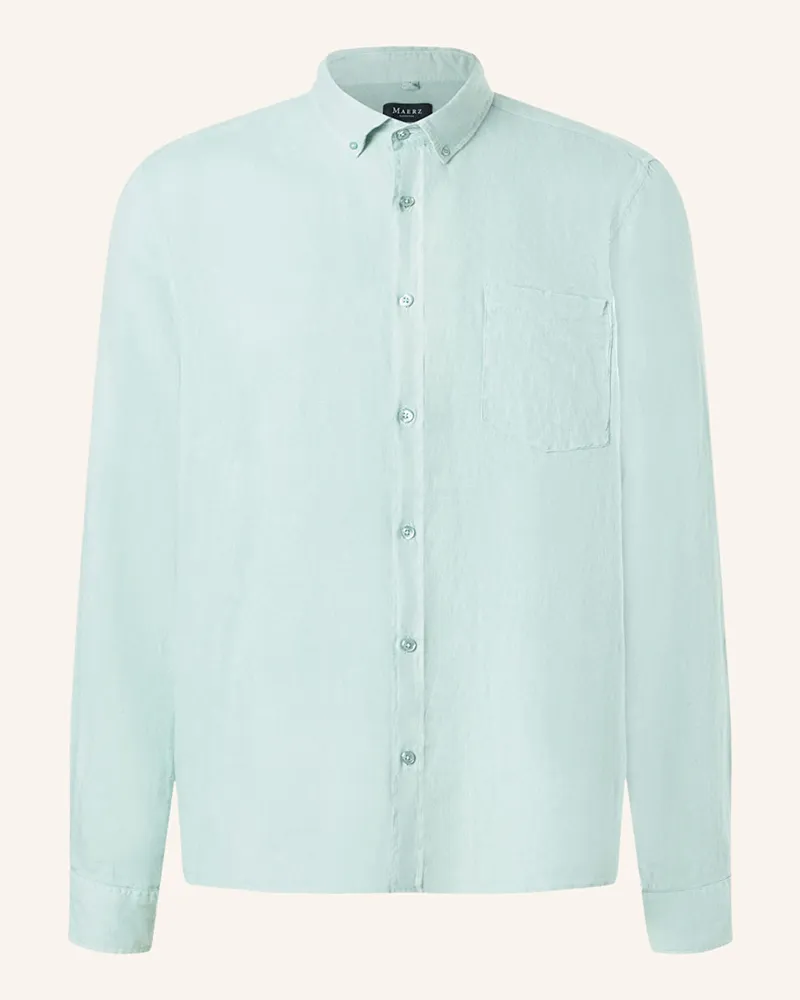 Maerz Leinenhemd Comfort Fit Mint