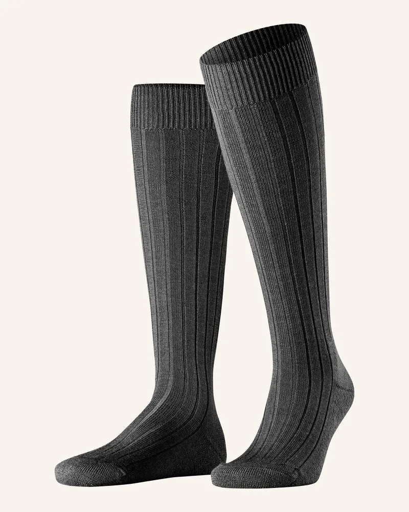 Falke Kniestrümpfe TEPPICH IM SCHUH aus Merinowolle 3000