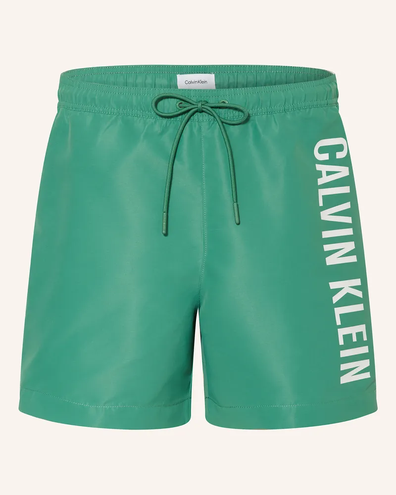 Calvin Klein Badeshorts Intense Power gruen Grün