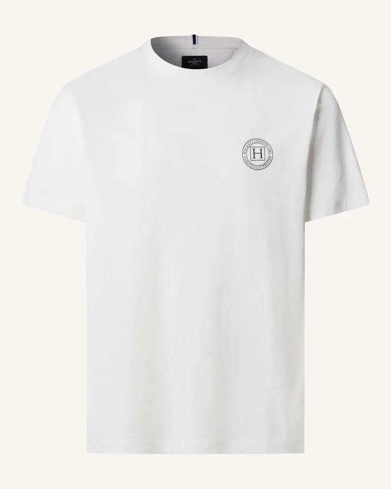 Hackett T-Shirt Heritage H Tee weiss Creme