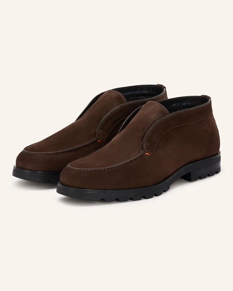Santoni Desert Boots Rock braun Dunkelbraun