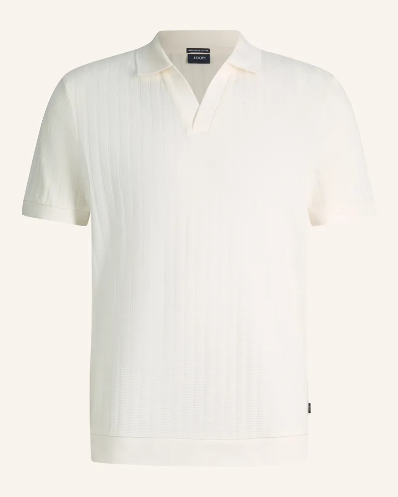 JOOP! Poloshirt Regular Fit weiss Weiss