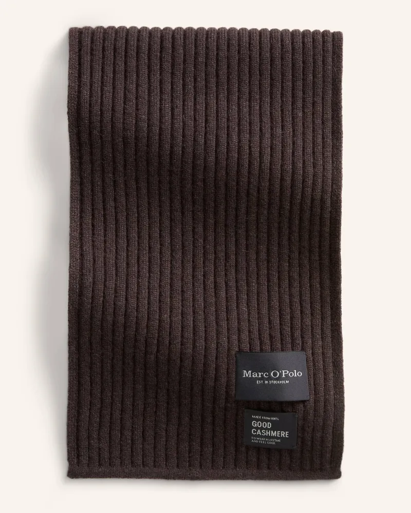 Marc O'Polo Strickschal Dunkelbraun