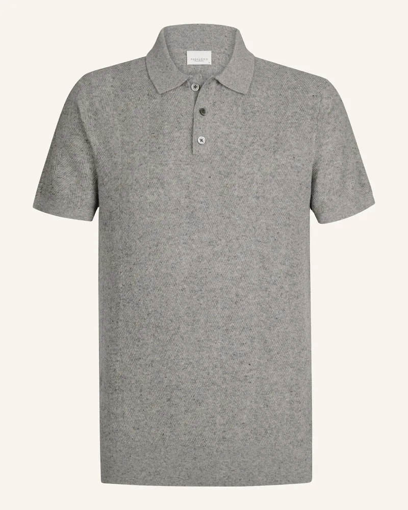 Profuomo Polo kurzarm Grau