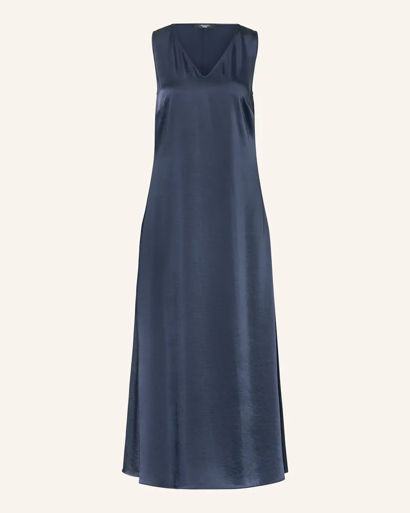 Max Mara Satinkleid Ottelia blau Dunkelblau