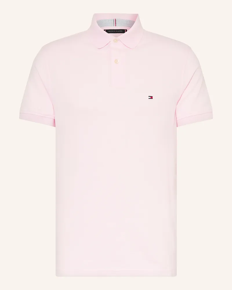 Tommy Hilfiger Piqué-Poloshirt Regular Fit Hellrosa