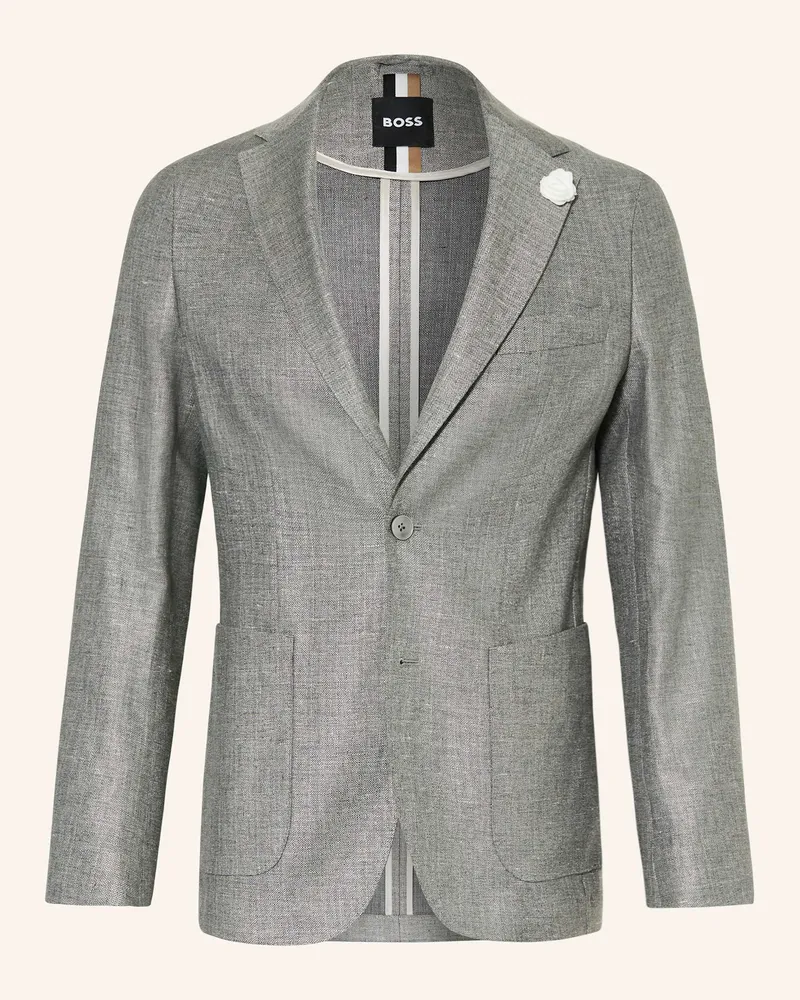HUGO BOSS Anzugsakko HANRY Slim Fit mit Leinen 311
