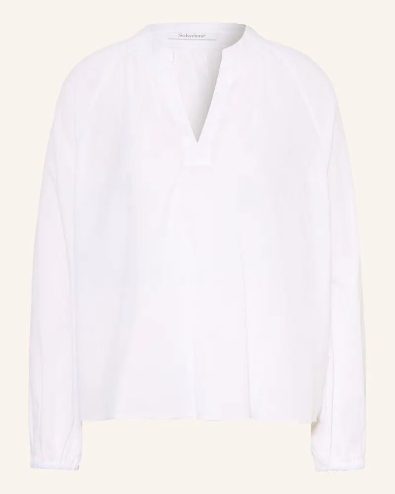 Soluzione Blusenshirt weiss Weiss
