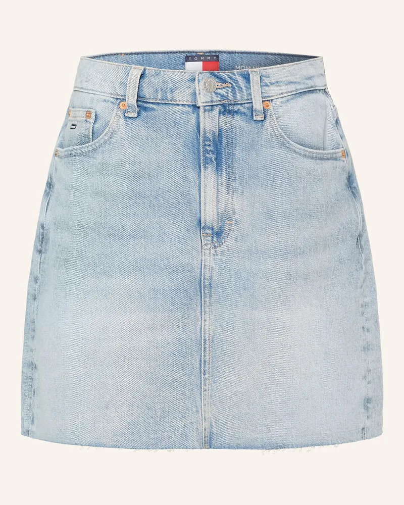 Tommy Hilfiger Jeansrock blau Hellblau