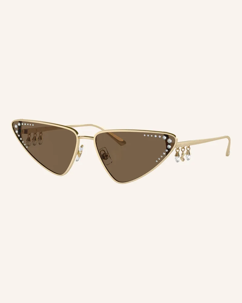 Jimmy Choo Sonnenbrille jc4001b Mit Schmucksteinen gold 300673