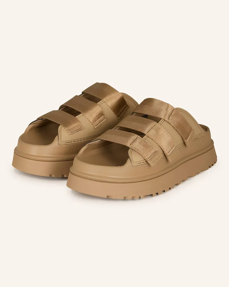 UGG Plateau-Pantoletten GOLDENGLOW Beige