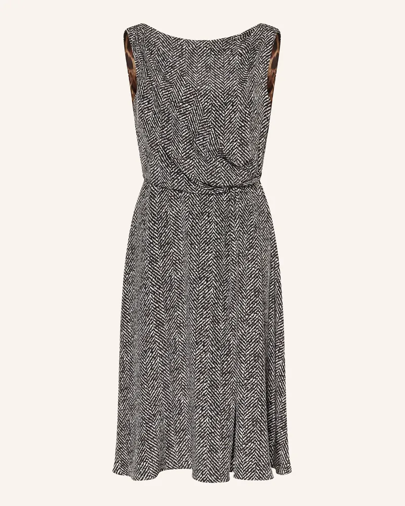 Dolce & Gabbana Seidenkleid grau Ecru