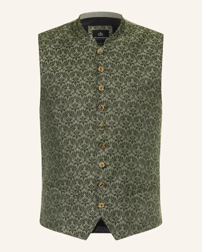 Hammerschmid Trachtenweste THEO Slim Fit Dunkelgrün