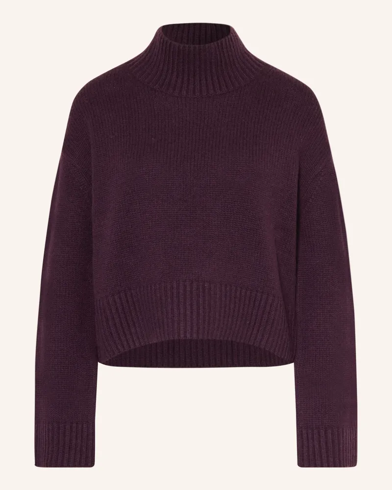 Mrs & HUGS Pullover Mit Cashmere rot Dunkelrot