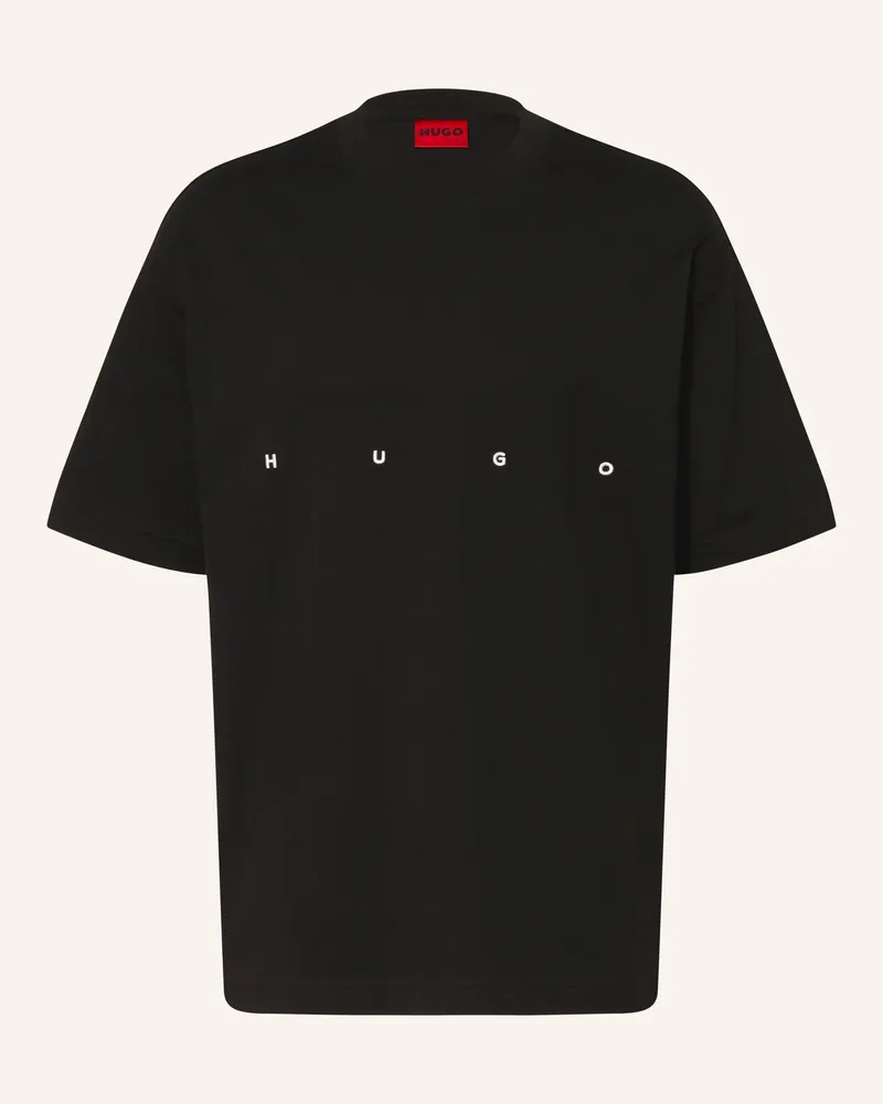 HUGO BOSS T-Shirt Dariso schwarz Schwarz