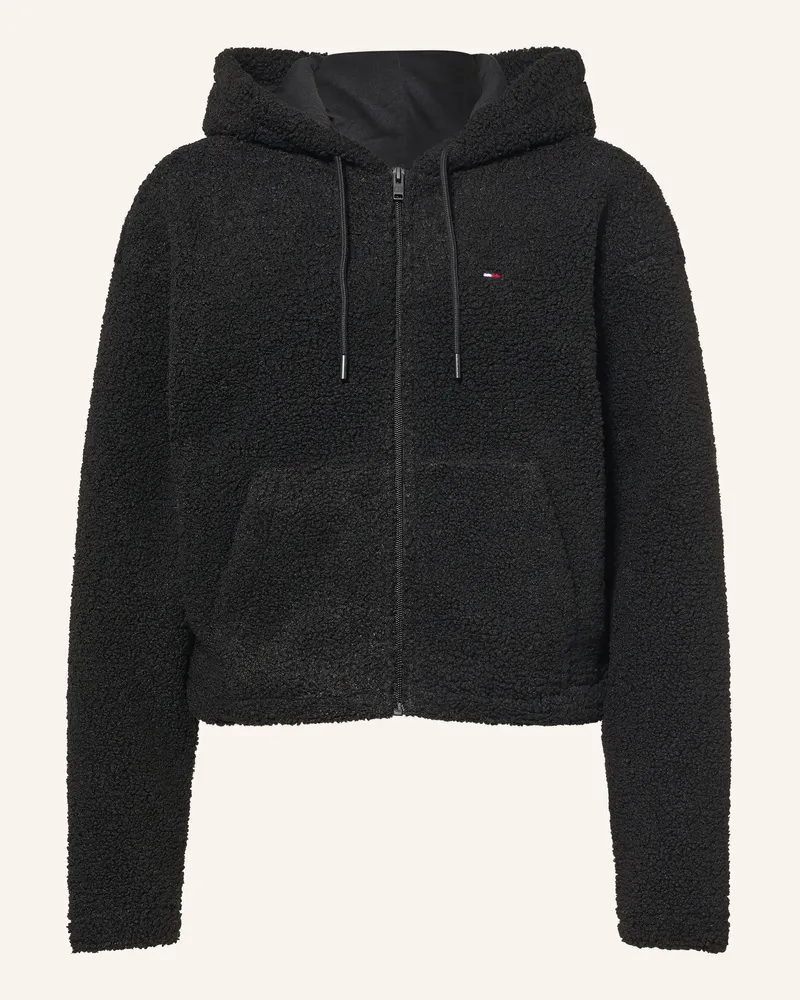 Tommy Hilfiger Teddyfell-Jacke schwarz Schwarz