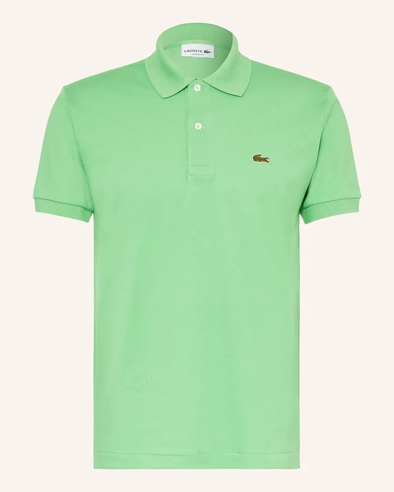 Lacoste Piqué-Poloshirt Classic Fit gruen Hellgrün