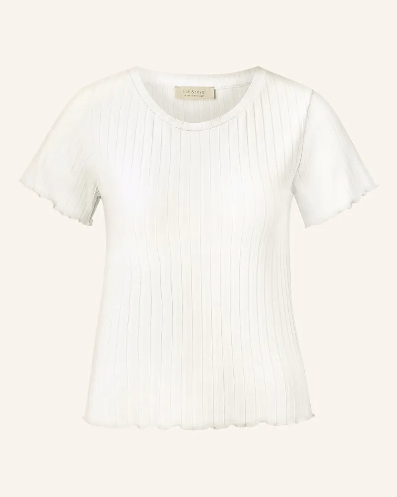 Rich&Royal Strickshirt Weiss