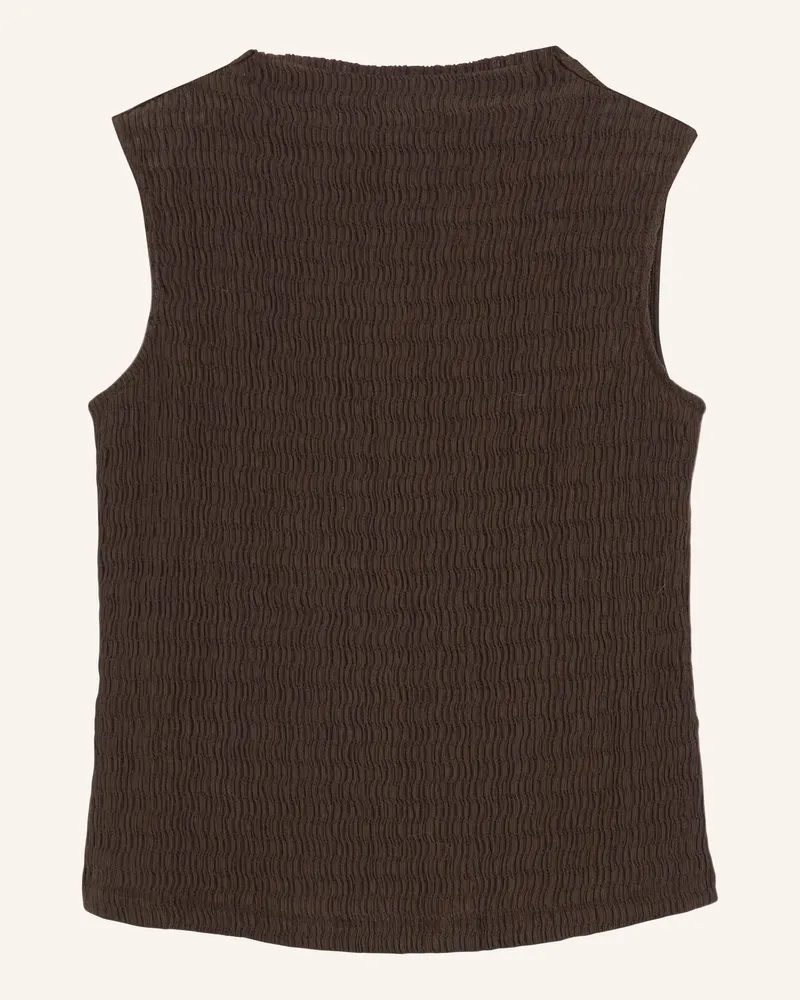 COMMA T-Shirt braun Braun