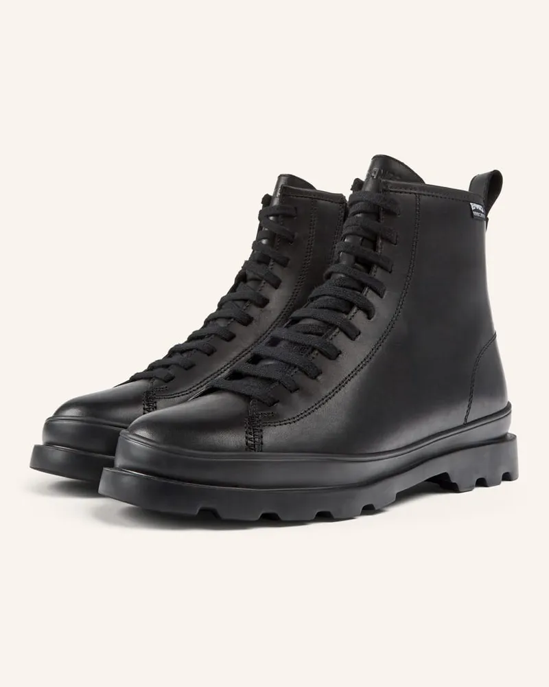 Camper Stiefeletten BRUTUS - SCHWARZ Schwarz