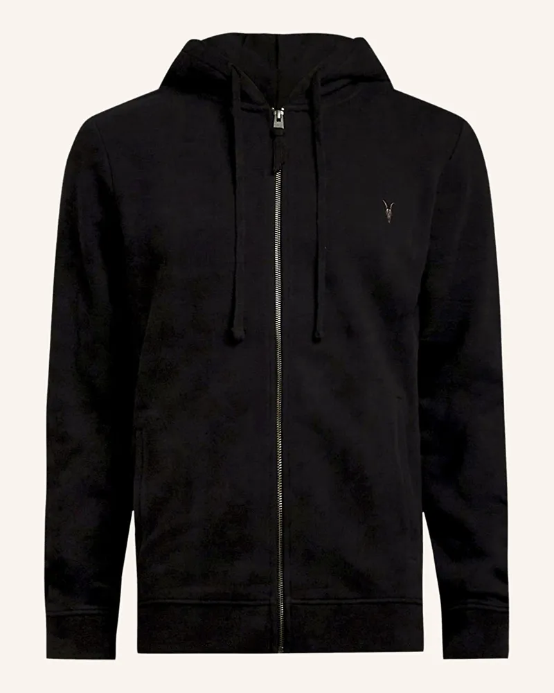 AllSaints Sweatjacke Raven schwarz Schwarz